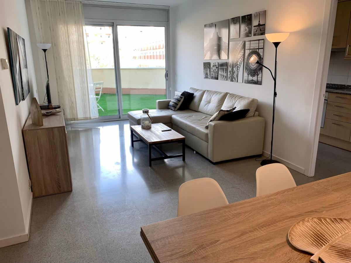 Ferienwohnung Espectacular Piso Con Fascinante Terraza Near Barcelona Sant Adria de Besos Exterior foto