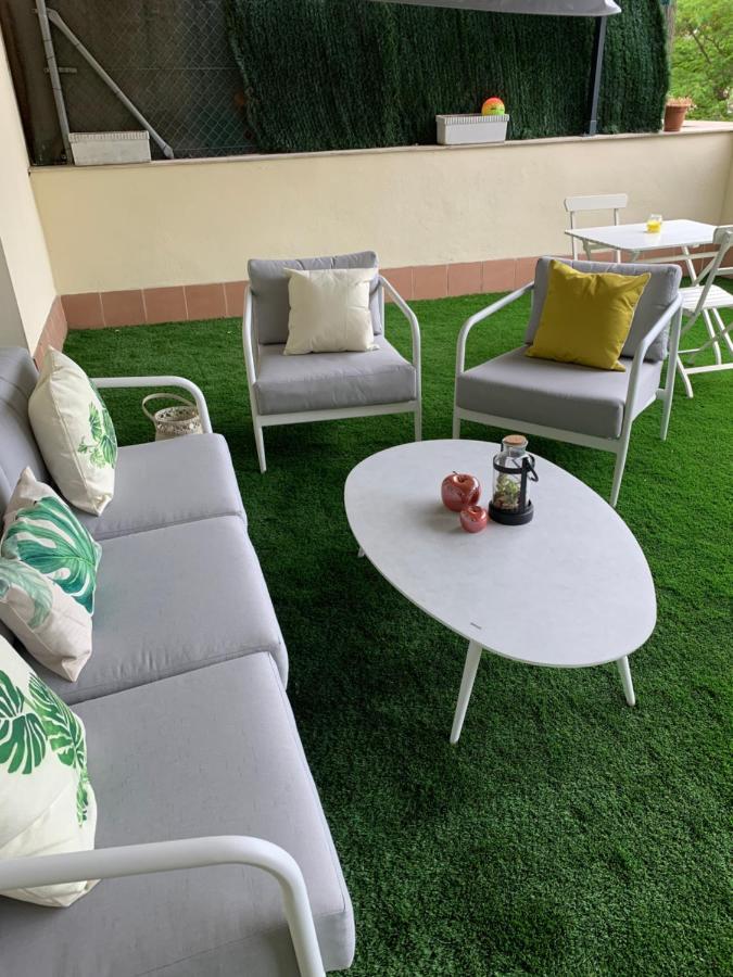 Ferienwohnung Espectacular Piso Con Fascinante Terraza Near Barcelona Sant Adria de Besos Exterior foto